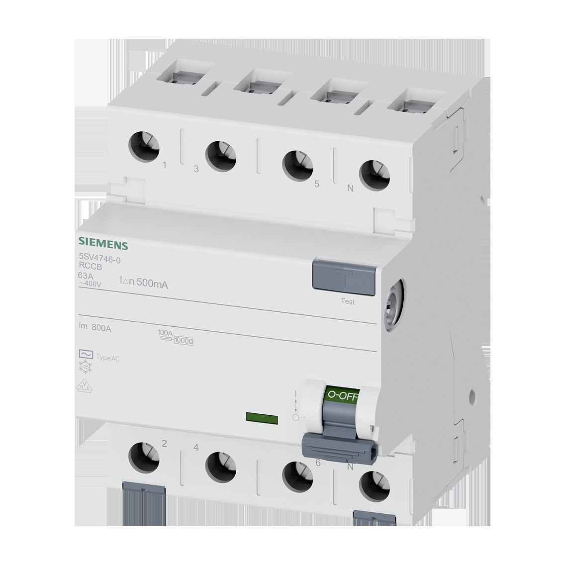 Siemens 5SV4746-0 — RCCB