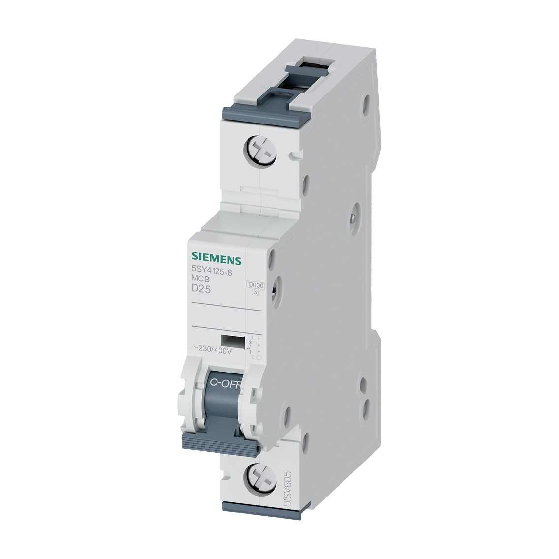 Siemens 5SY4125-8 — Miniature Circuit Breaker 5SY4 1P 25A D