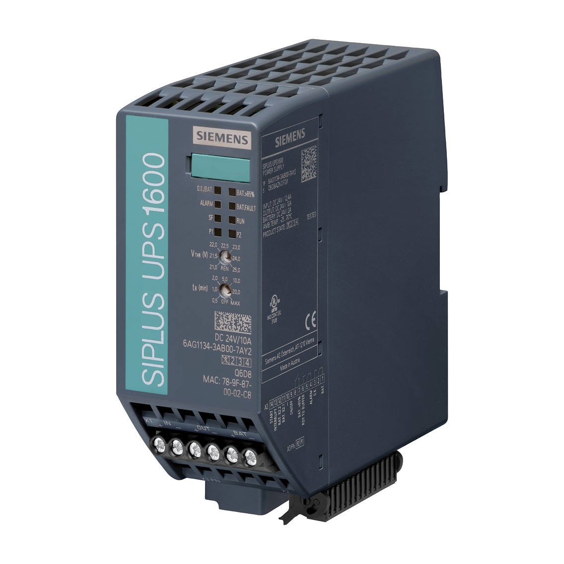 Siemens 6AG1134-3AB00-7AY2 — SIPLUS PS UPS1600 10A PN