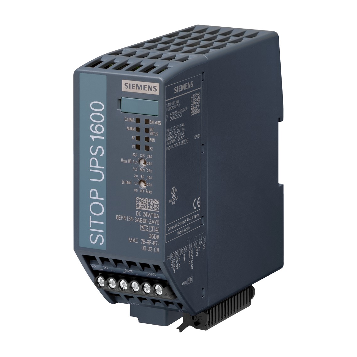 Siemens 6EP4134-3AB00-2AY0 DC UPS Power Supply