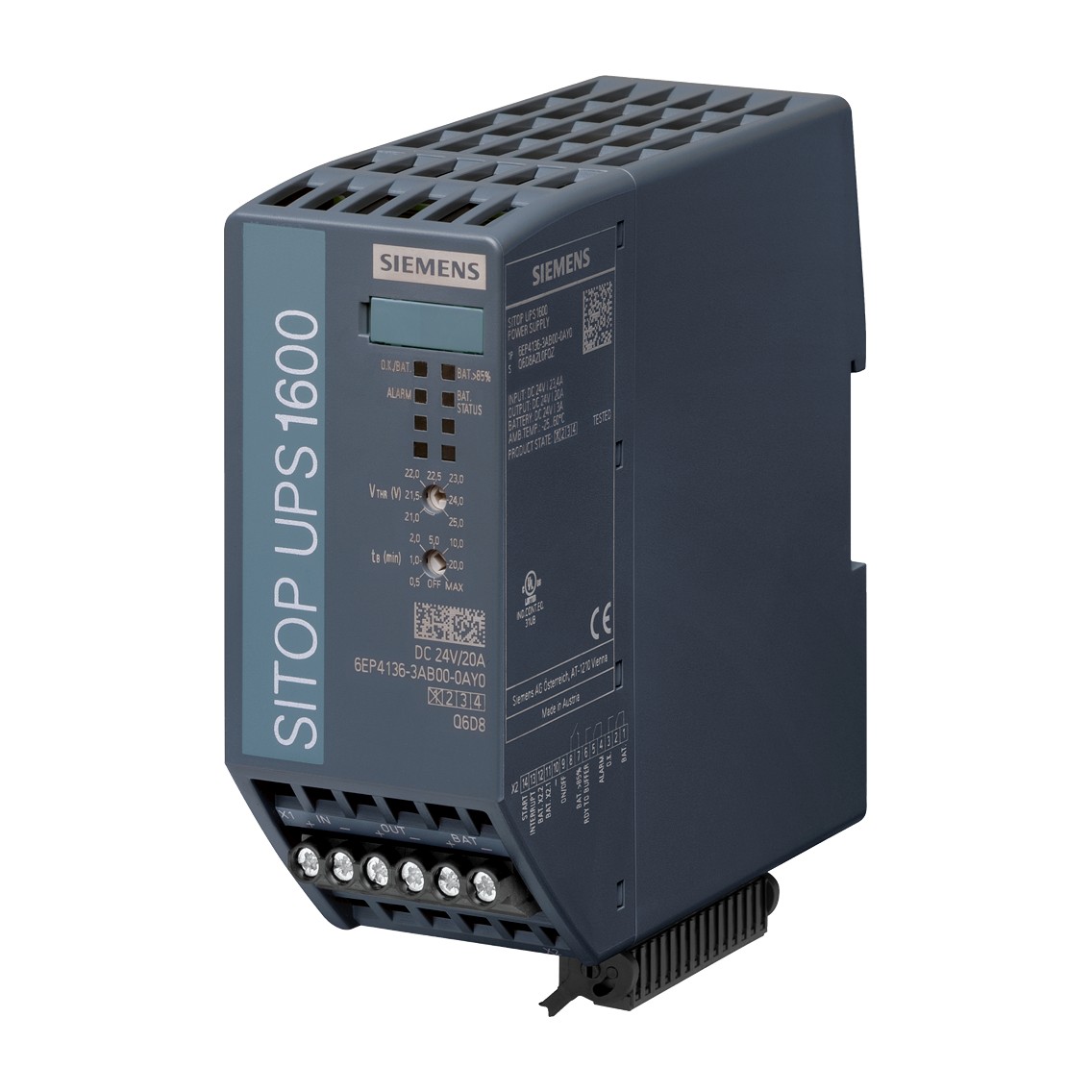 Siemens 6EP4136-3AC00-0AY0 DC UPS Power Supply